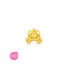 Fantasy' 999 Gold Pumpkin Carriage Charm