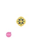 Blessings' 999 Gold Four-Sided Auspicious Cloud Charm
