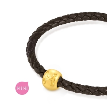 Charme - 「字母數字系列」足金「H」串飾| 92903C(1厘米/約0.013兩