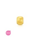 Alphabets & Numeric' 999 Gold Letter U Charm