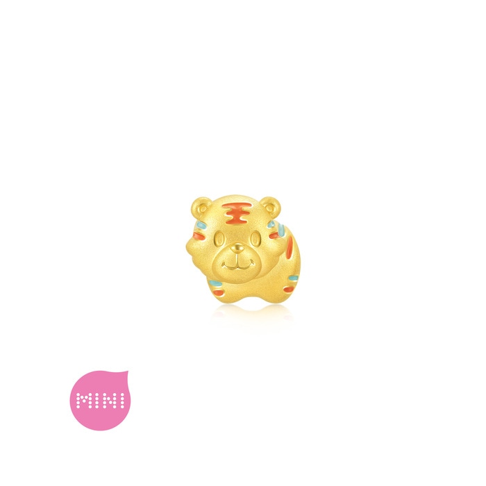 Charme 'Blessings & Culture' 999 Gold tiger Charm