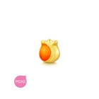 Fantasy' 999 Gold Orange Tulip Charm