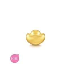 「祥瑞祝福系列」足金金元寶串飾