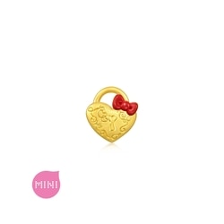 「Hello Kitty」足金愛情鎖串飾