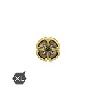 Noir' 999 Gold Black Diamond Nautical Star Charm