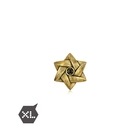 Noir' 999 Gold Black Diamond Magen David Charm