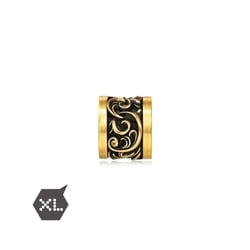 'Noir' 999 Gold Charm