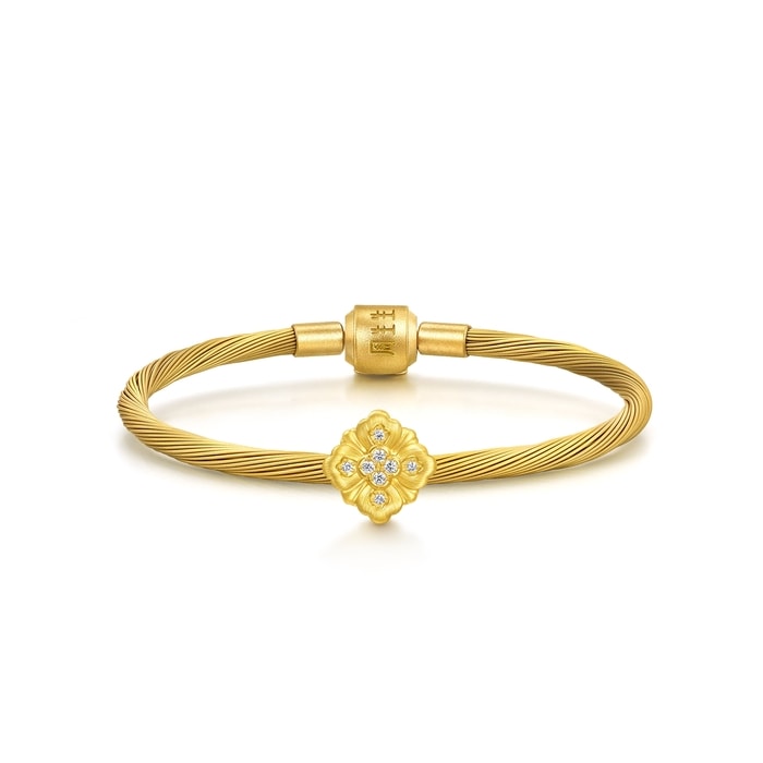 Solid Gold Charm | Chow Sang Sang Jewellery | Gold Rhyme | 95690C - 4
