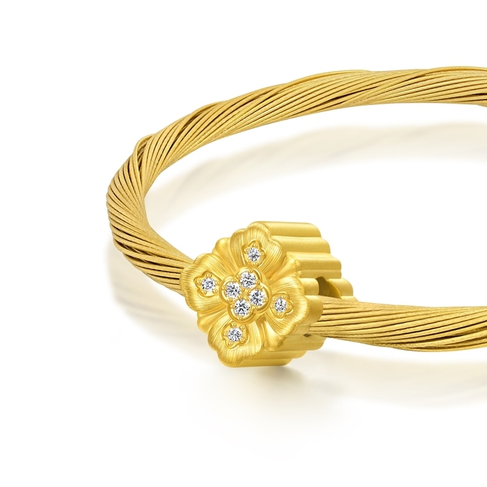 Solid Gold Charm | Chow Sang Sang Jewellery | Gold Rhyme | 95690C - 5