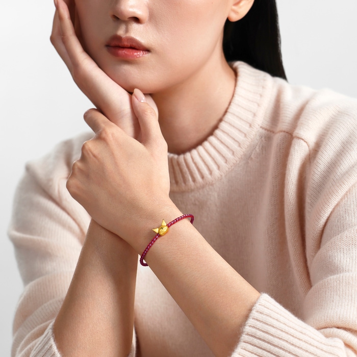 999黃金 串飾 | 周生生珠寶 | 95742C - 3