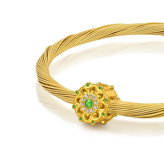 999黃金 串飾 | 周生生珠寶 | Charme | 95910C - 5