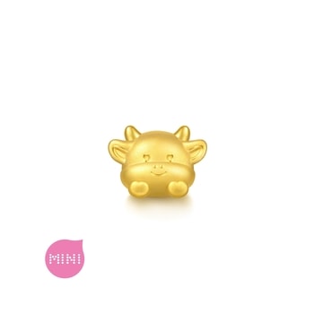 Charme 'Fate & Myth' 999 Gold Ox Charm