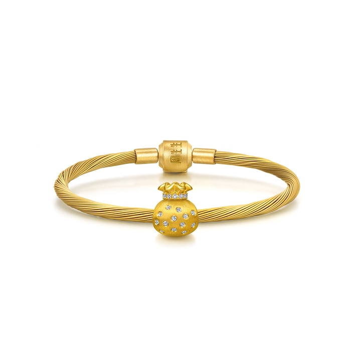 Solid Gold Charm | Chow Sang Sang Jewellery | Charme | 95984C - 4