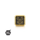 Noir' 999 Gold Rabbit Charm