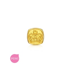  'The Art of Romance' 999 Gold Crown Charm