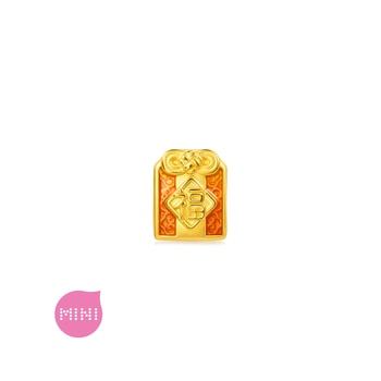 Charme 'Blessings' 999 Gold Charm