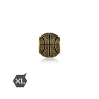 Noir' 999 Gold Basketball Charm