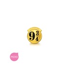 999 Gold Platform 9¾ Charm