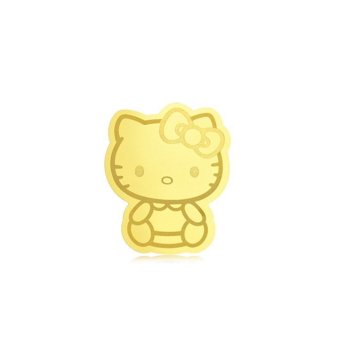 Solid Gold Ingot | Chow Sang Sang Jewellery | Hello Kitty | 88133D - 3