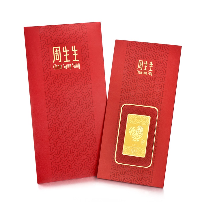 999.9黃金 金片 | 周生生珠寶 | 生生有禮 | 90864D - 5