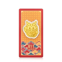 「賀年及生肖篇」999.9黃金招財龍金片