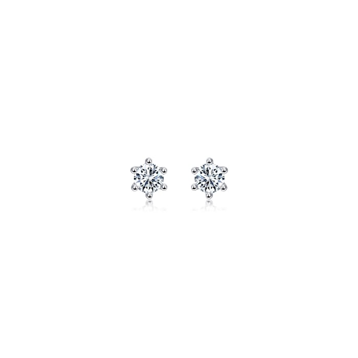 18K White Gold Earring | Chow Sang Sang Jewellery | 03755E - 1