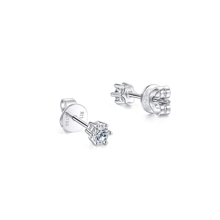 18K White Gold Earring | Chow Sang Sang Jewellery | 03755E - 5