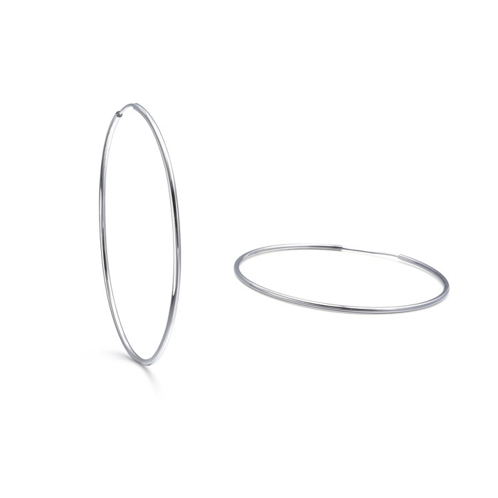 18K White Gold Earring | Chow Sang Sang Jewellery | 04981E - 2