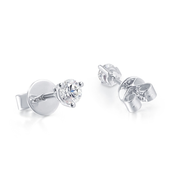 18K白色黄金 耳環 | 周生生珠寶 | Diamond Symphony「鑽之頌」 | 15200E - 5