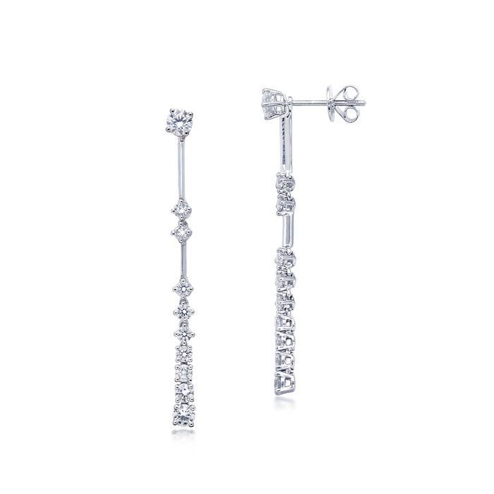 900鉑金 耳環 | 周生生珠寶 | 47242E - 4