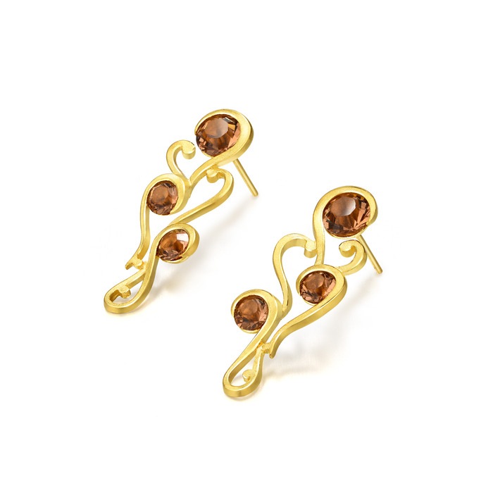 999.9黃金 耳環 | 周生生珠寶 | 生生有囍 | 67962E - 3