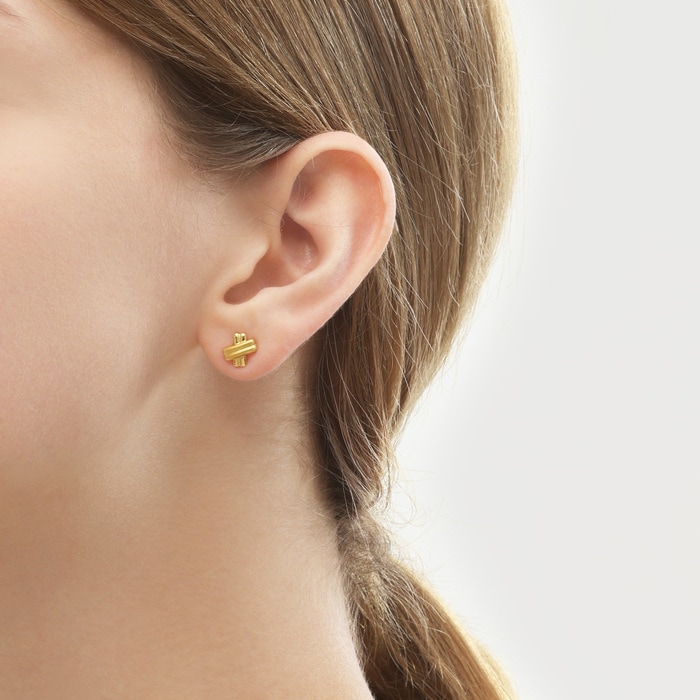 999.9黃金 耳環 | 周生生珠寶 | Essence「永」 | 68705E - 2