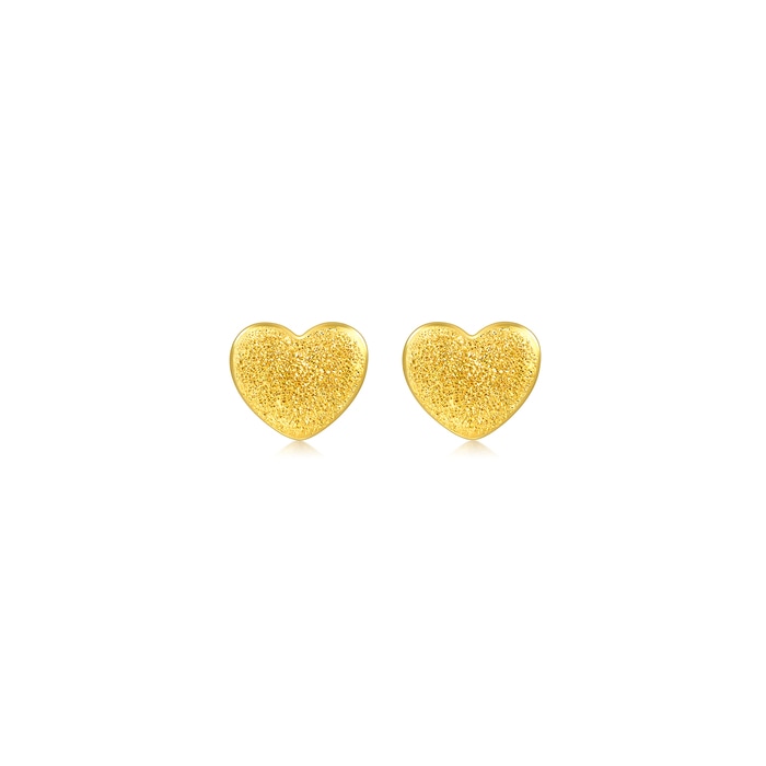 999.9 Gold Earrings | 68717E(~0.056 tael) | Chow Sang Sang
