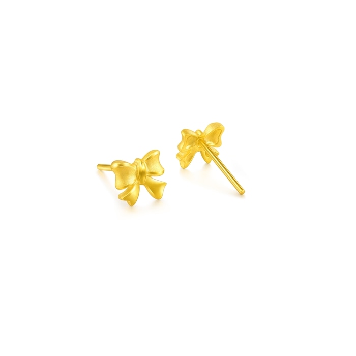 Solid Gold Earring | Chow Sang Sang Jewellery | Essence | 68719E - 5