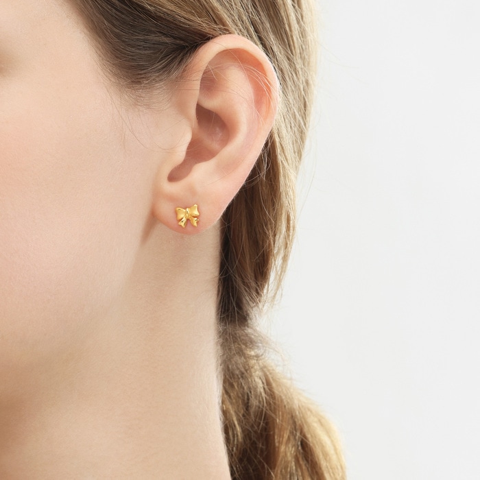 Solid Gold Earring | Chow Sang Sang Jewellery | Essence | 68719E - 2