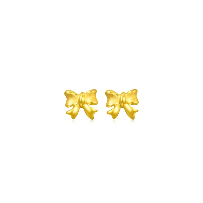Solid Gold Earring | Chow Sang Sang Jewellery | Essence | 68719E - 1