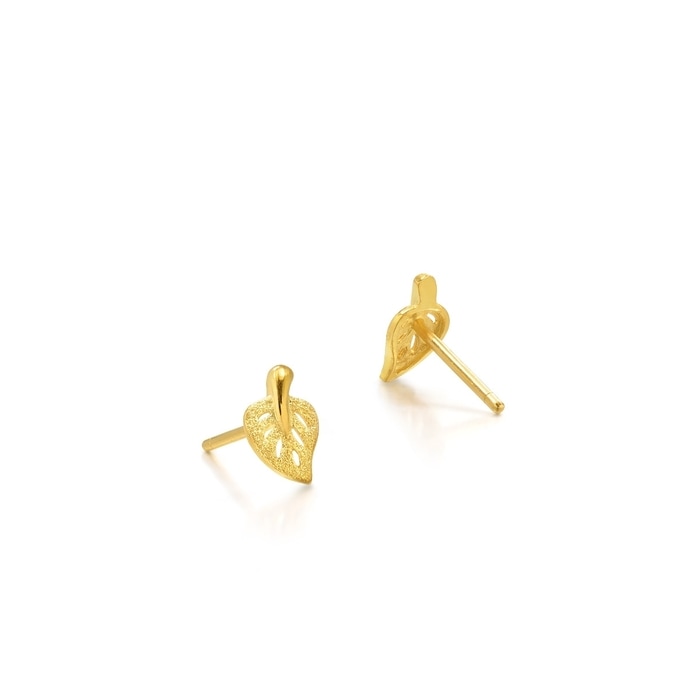 Solid Gold Earring | Chow Sang Sang Jewellery | Essence | 68725E - 5