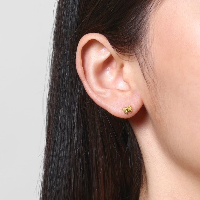 Solid Gold Earring | Chow Sang Sang Jewellery | Essence | 68739E - 2
