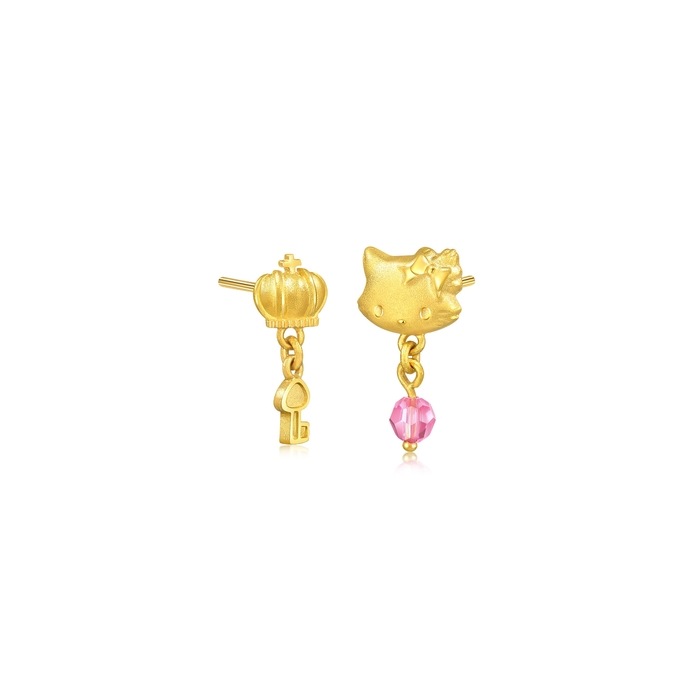 Solid Gold Earring | Chow Sang Sang Jewellery | 68835E - 2