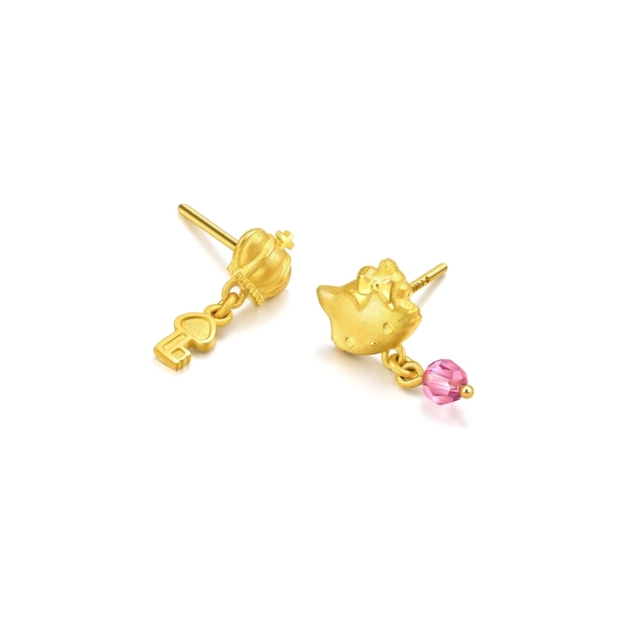 Solid Gold Earring | Chow Sang Sang Jewellery | 68835E - 3