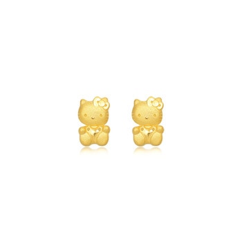 'Hello Kitty' 999.9 Gold Earrings