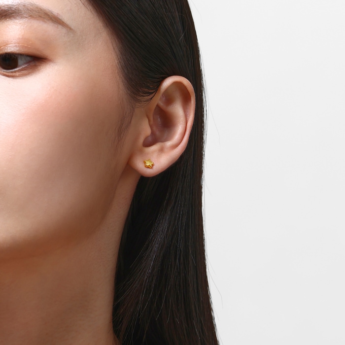 Solid Gold Earring | Chow Sang Sang Jewellery | Essence | 69449E - 3