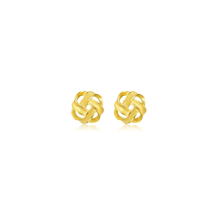 999.9 Gold Earrings
