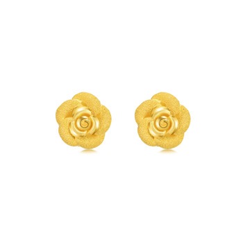 999.9 Gold Earrings