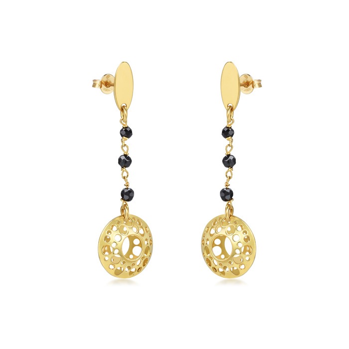 18K Yellow Gold Earring | Chow Sang Sang Jewellery | 72578E - 2
