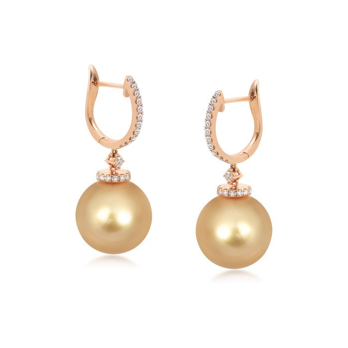 18K Rose Gold Earring | Chow Sang Sang Jewellery | La Pelle | 78671E - 4
