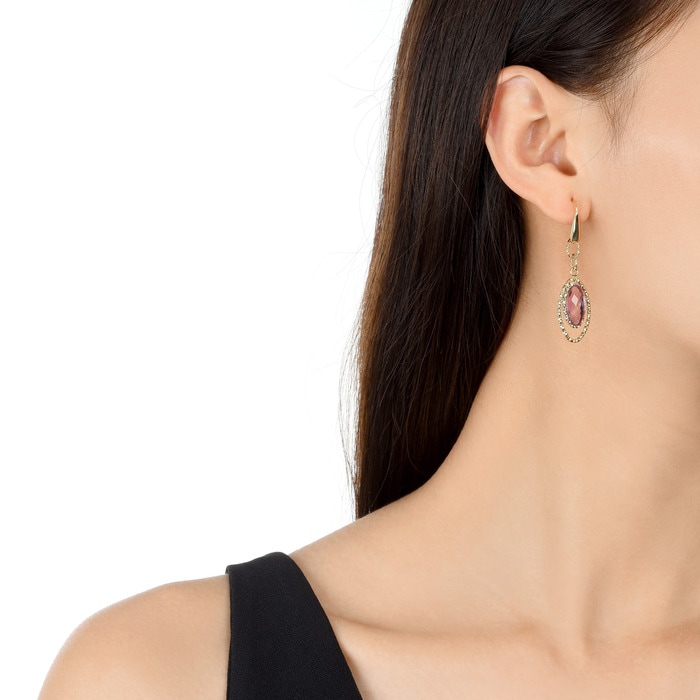 18K Yellow Gold Earring | Chow Sang Sang Jewellery | 80002E - 2