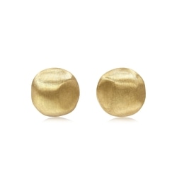 'Africa' 18K Yellow Gold Earrings