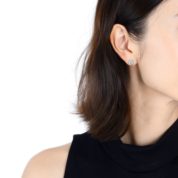 18K白色黄金 耳環 | 周生生珠寶 | Diamond Symphony「鑽之頌」 | 83235E - 2