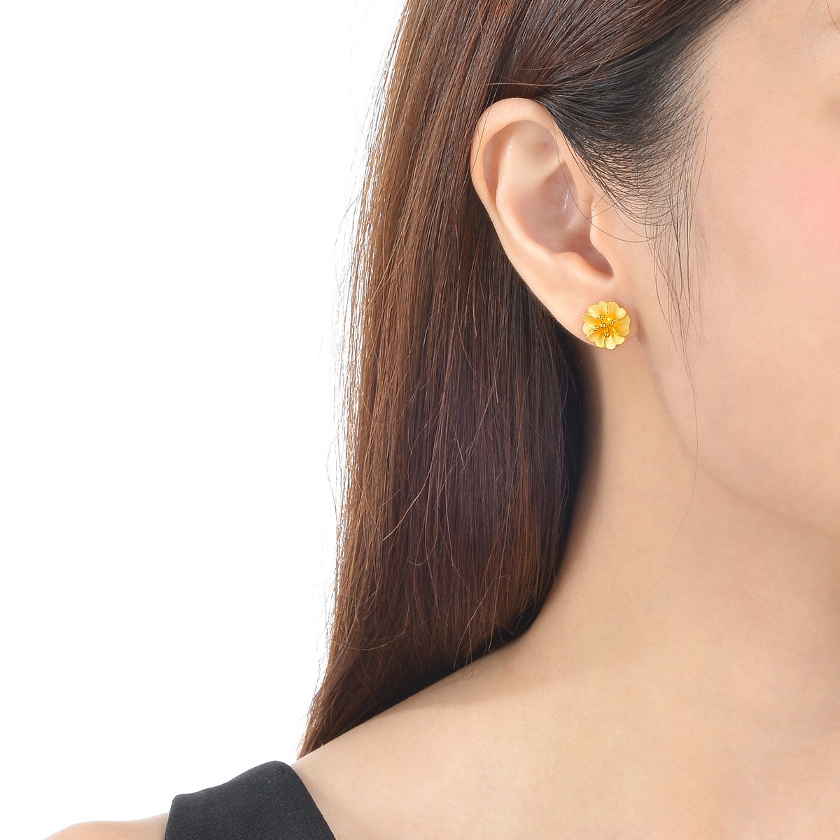 999.9 Gold Earrings | 83685E(~0.067 tael) | Chow Sang Sang